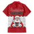 Austria Christmas Family Matching Short Sleeve Bodycon Dress and Hawaiian Shirt Santa Is Favorite Austrian - Wonder Print Shop