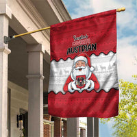 Austria Christmas Garden Flag Santa Is Favorite Austrian - Wonder Print Shop