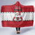 Austria Christmas Hooded Blanket Santa Is Favorite Austrian - Wonder Print Shop