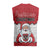 Austria Christmas Knitted V-Neck Vest Santa Is Favorite Austrian - Wonder Print Shop