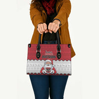 Austria Christmas Leather Bag Santa Is Favorite Austrian - Wonder Print Shop