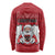 Austria Christmas Long Sleeve Shirt Santa Is Favorite Austrian - Wonder Print Shop