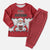 Austria Christmas Pajama Set Santa Is Favorite Austrian - Wonder Print Shop