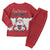 Austria Christmas Pajama Set Santa Is Favorite Austrian - Wonder Print Shop