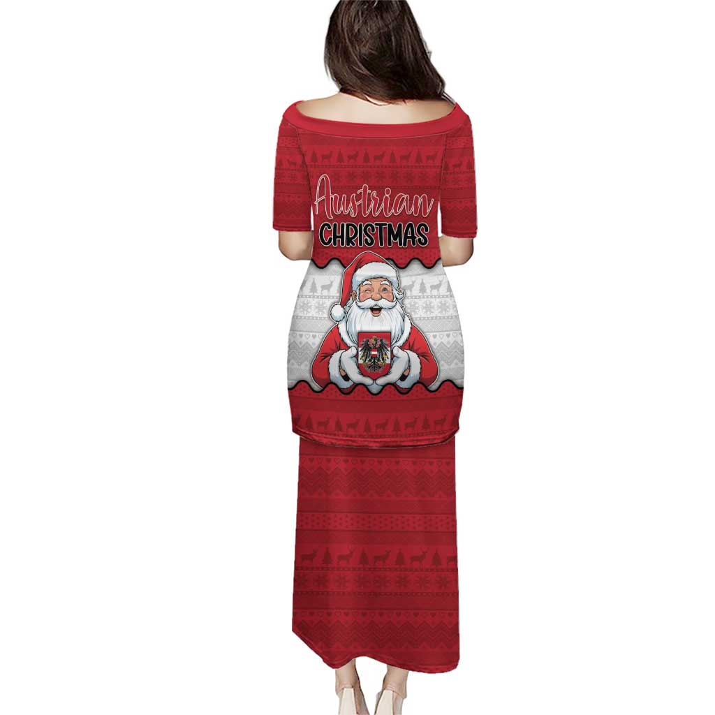 Austria Christmas Puletasi Santa Is Favorite Austrian - Wonder Print Shop