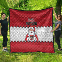 Austria Christmas Quilt Santa Is Favorite Austrian - Wonder Print Shop