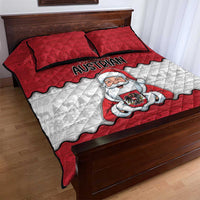 Austria Christmas Quilt Bed Set Santa Is Favorite Austrian - Wonder Print Shop