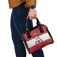 Austria Christmas Shoulder Handbag Santa Is Favorite Austrian - Wonder Print Shop