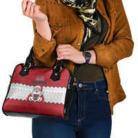 Austria Christmas Shoulder Handbag Santa Is Favorite Austrian - Wonder Print Shop