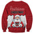 Austria Christmas Sweatshirt Santa Is Favorite Austrian - Wonder Print Shop