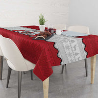 Austria Christmas Tablecloth Santa Is Favorite Austrian - Wonder Print Shop