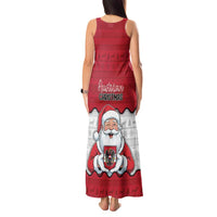 Austria Christmas Tank Maxi Dress Santa Is Favorite Austrian - Wonder Print Shop