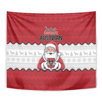 Austria Christmas Tapestry Santa Is Favorite Austrian - Wonder Print Shop