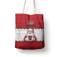 Austria Christmas Tote Bag Santa Is Favorite Austrian - Wonder Print Shop