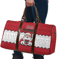 Austria Christmas Travel Bag Santa Is Favorite Austrian - Wonder Print Shop