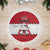 Austria Christmas Tree Skirt Santa Is Favorite Austrian - Wonder Print Shop