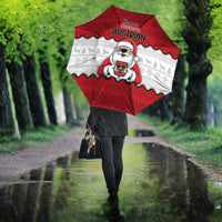 Austria Christmas Umbrella Santa Is Favorite Austrian - Wonder Print Shop