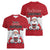Austria Christmas Women V-Neck T-Shirt Santa Is Favorite Austrian - Wonder Print Shop
