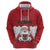 Austria Christmas Zip Hoodie Santa Is Favorite Austrian - Wonder Print Shop