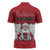 Austria Christmas Zipper Polo Shirt Santa Is Favorite Austrian - Wonder Print Shop