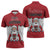 Austria Christmas Zipper Polo Shirt Santa Is Favorite Austrian - Wonder Print Shop