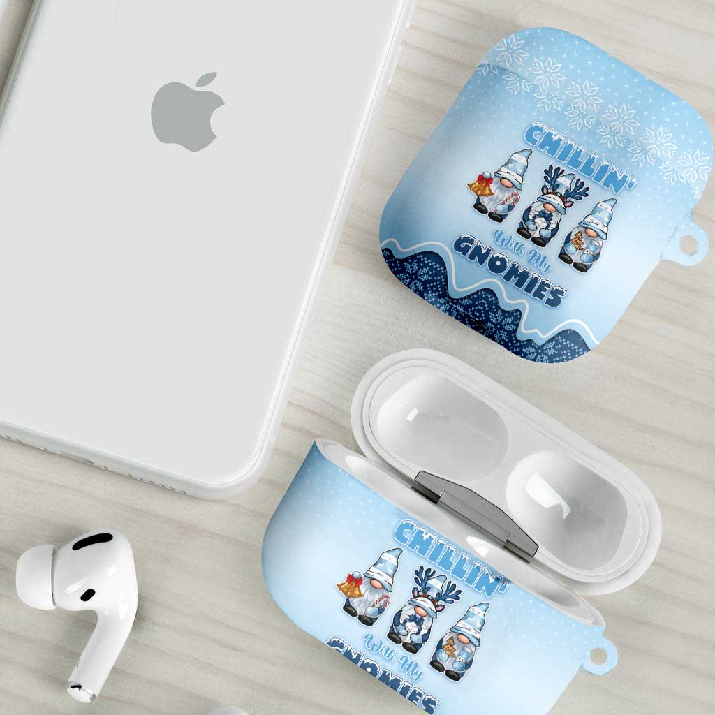 Chillin With My Gnomies AirPods Case Merry Christmas - Wonder Print Shop