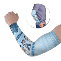 Chillin With My Gnomies Arm Sleeves Merry Christmas - Wonder Print Shop