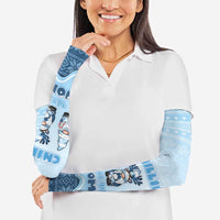 Chillin With My Gnomies Arm Sleeves Merry Christmas - Wonder Print Shop