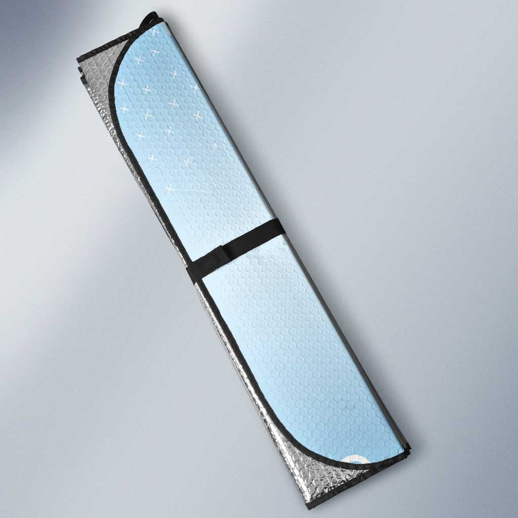 Chillin With My Gnomies Auto Sun Shade Merry Christmas - Wonder Print Shop