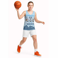 Chillin With My Gnomies Basketball Jersey Merry Christmas - Wonder Print Shop