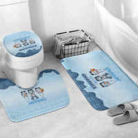 Chillin With My Gnomies Bathroom Set Merry Christmas - Wonder Print Shop