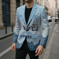 Chillin With My Gnomies Blazer Merry Christmas - Wonder Print Shop