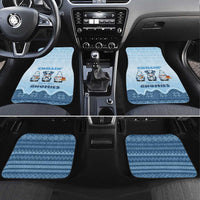 Chillin With My Gnomies Car Mats Merry Christmas - Wonder Print Shop