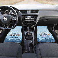 Chillin With My Gnomies Car Mats Merry Christmas - Wonder Print Shop