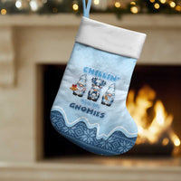 Chillin With My Gnomies Christmas Stocking Merry Christmas - Wonder Print Shop