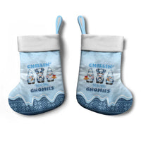 Chillin With My Gnomies Christmas Stocking Merry Christmas - Wonder Print Shop