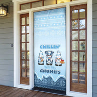 Chillin With My Gnomies Door Cover Merry Christmas - Wonder Print Shop
