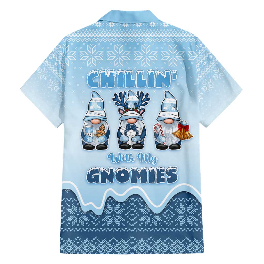 Chillin With My Gnomies Hawaiian Shirt Merry Christmas - Wonder Print Shop
