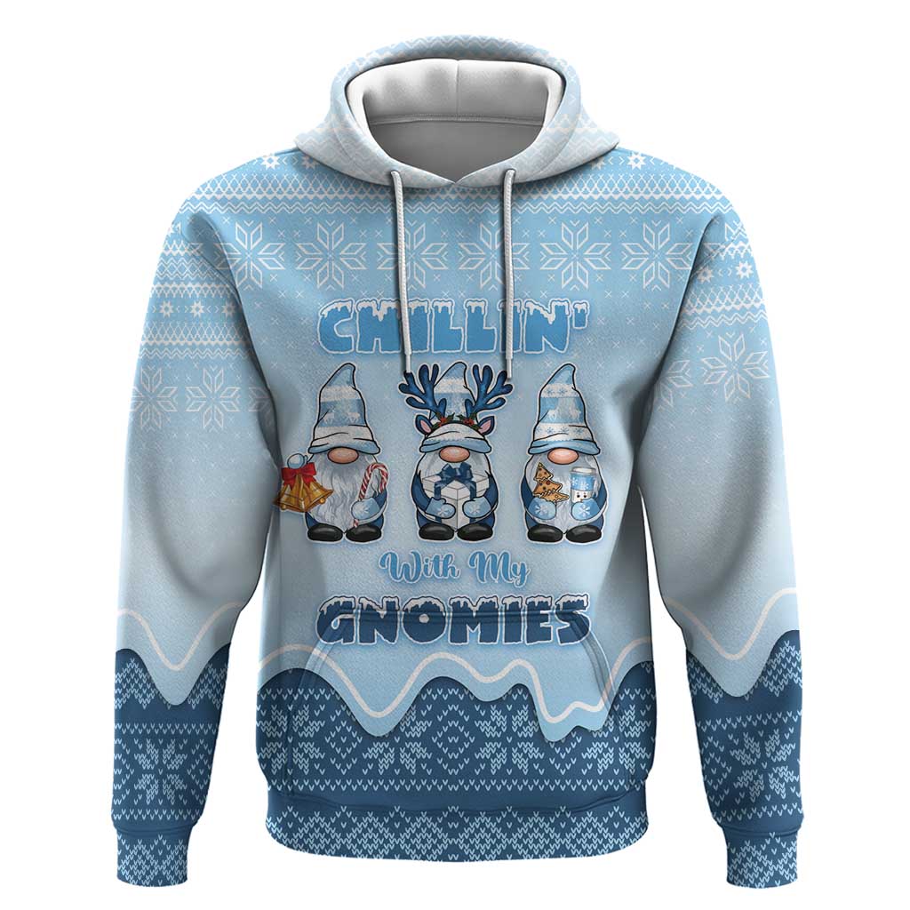 Chillin With My Gnomies Hoodie Merry Christmas - Wonder Print Shop