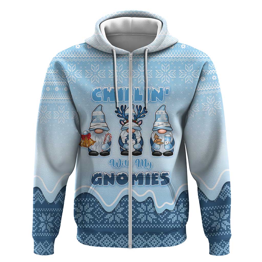 Chillin With My Gnomies Hoodie Merry Christmas - Wonder Print Shop