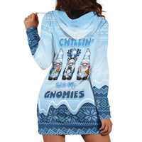 Chillin With My Gnomies Hoodie Dress Merry Christmas - Wonder Print Shop