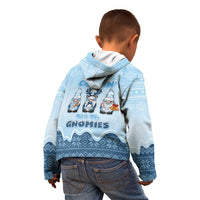 Chillin With My Gnomies Kid Hoodie Merry Christmas - Wonder Print Shop