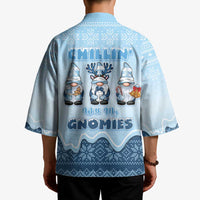 Chillin With My Gnomies Kimono Merry Christmas - Wonder Print Shop
