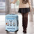 Chillin With My Gnomies Luggage Cover Merry Christmas - Wonder Print Shop