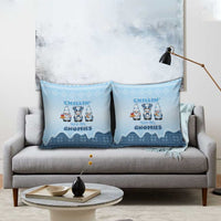 Chillin With My Gnomies Pillow Cover Merry Christmas - Wonder Print Shop