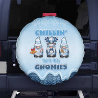 Chillin With My Gnomies Spare Tire Cover Merry Christmas - Wonder Print Shop