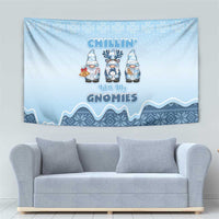 Chillin With My Gnomies Tapestry Merry Christmas - Wonder Print Shop