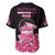 Breast Cancer Christmas Baseball Jersey Merry Pinkmas - Wonder Print Shop