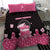 Breast Cancer Christmas Bedding Set Merry Pinkmas - Wonder Print Shop
