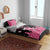 Breast Cancer Christmas Bedding Set Merry Pinkmas - Wonder Print Shop